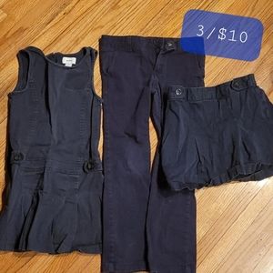 🐿 Girls Navy Uniform Lot